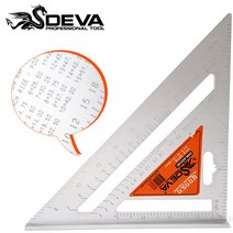 DEVA 알루미늄 삼각각도자 (제도용콤파스 각도기 측정공구 디바이더), UAM-AS018C (1개), UAM-AS018C (1개)