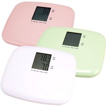 아이워너 미니 체중계(KS-1000) 3가지 색상, 화이트, 화이트