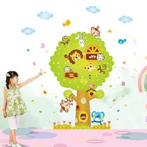 [더바이인테리어팬시] 아이방 데코스티커_애니멀 프렌즈외 7종 인테리어스티커/포인트스티커, 애니멀 프렌즈 / 데코스티커