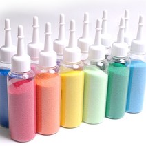 꾸미기만들기 공예용 색모래 100g, 보라