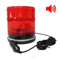 새한솔 BUZZER LED부저 경광등125 12 24V겸용 자석식 볼륨조절 경광등