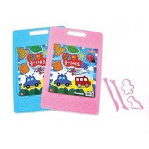 도너랜드 찰흙판놀이세트(핑크)