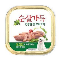 하림 순살가득 건강밥상 100g[꿀피부 연어순살], 24개입, 건강한장 오리