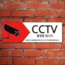 EsignMART 이사인마트 CCTV 설치 안내 표지판 100821, 사이즈선택 : A3(297*420mm)