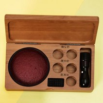 부동산원목인주함 (고급) 흐르지 않고 오래쓰는 매표인주사용 공인중개사용원목인주함