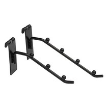 메쉬망 경사 볼 행거 블랙/휀스망 철망 후크 부속고리, 블랙 4볼, 1개