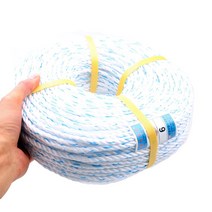 대경 PP로프 6mm 100M 국산 피피로프 안전끈 나일론줄 밧줄 빨래줄