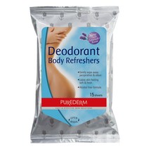 퓨어덤 데오도란트 티슈 15p, 1팩
