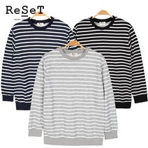 국내생산 남성용 MDT008 특양면 단가라 맨투맨 티셔츠