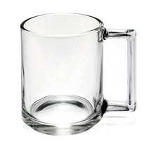 루미낙 피트니스 250ml 내열유리 머그컵/커피 찻잔 음료컵
