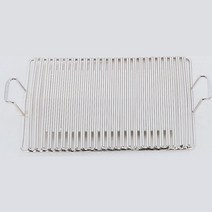 S-320-2 두줄 중앙막힘 장어구이 숱불갈비 석쇠 불판, 1개, 320×245mm