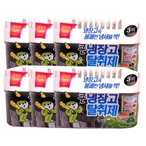 산도깨비 냉장고 탈취제 숯 420g, 6개