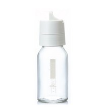 하리오 원터치 드레싱 병 120 화이트 ODB-120-PGR