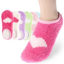 케이에스몰 하트 수면덧신 겨울양말 수면양말 요술버선 기모덧신