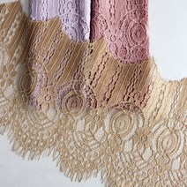 [원단쟁이] 라셀레이스]미스선샤인-3color (1421783), 인디핑크, 1개