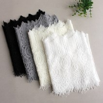 [원단쟁이] 라셀레이스]미스선샤인-4color, 크림아이보리, 1개