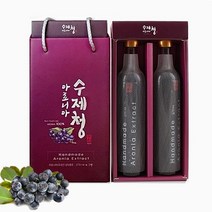 올댓리빙 아로니아 수제청 국내산 무농약 375ml x 2병, 2개