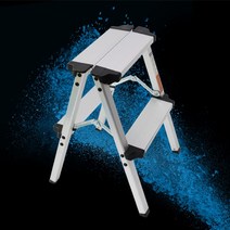 가정용 접이식 미니 사다리 2단 A형 발판, 1개