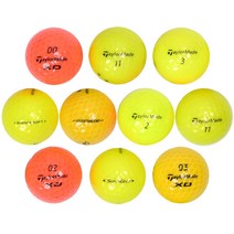 테일러메이드 칼라 혼합 로스트볼 A 2-3피스 43mm, 랜덤 발송, 1개
