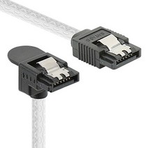 넷메이트 SATA3 Lock 케이블/6기가비트/락기능/405784 / [한쪽 ㄱ자형 꺾임/1M], 1개