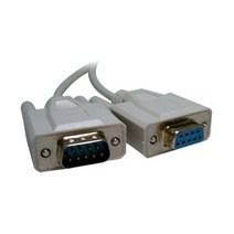 랜스타 시리얼 9핀 연장 (M/F) 케이블/카드단말기/업소용 포스/연결 케이블/연결선/112402/5m, 1개