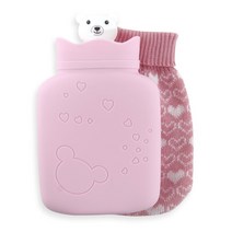 이세이브 보온 물주머니 (핑크), 1개