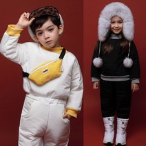 고잉키즈 아동 눈썰매 패딩 멜빵 보드복 상의