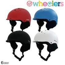 [휠러스] 스노우보드 스키헬멧 블랙 화이트 레드 블루 (WH-100)(사이즈조절), SNOW보드HM100-레드M