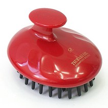 이케모토 샴푸브러쉬-동백오일(TSU-70) 레드/두피마사지