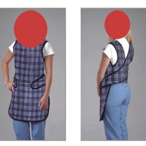 SKM (주문제작) 전신형방호복 여성용(납가운 X-밴드) SK-15-4 (0.25mmpb) 방사선방호복, Dark Blue