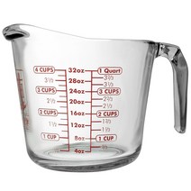 앵커호킹 계량컵, Clear+Red, 946ml