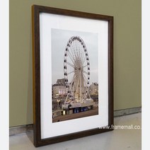 액자가게 사각액자 A4 A3상장액자 화이트 블랙 미송 월넛액자 액자, 월넛