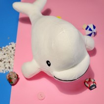 더샵토이 벨루가 모찌인형 애착인형, 혼합색상