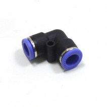 상아 원터치 피팅 L자(10mm 브로와용) PUL 10, 단품