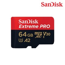 샌디스크 익스트림 프로 CF 메모리카드, 64GB