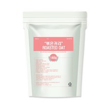 [논앤밭위드] 아침식사대용_볶은통귀리(간편휴대용)_140g, 140g, 5개