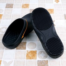 센스풋 미끄럼방지 조리화 SW-062 (블랙) 슬리퍼