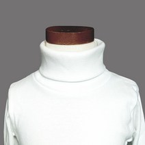 이솝스토리 아동목폴라 특가상품 화이트