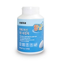 카파 커피머신세정제 1종 120정, 2개, 커피머신세정제 180g