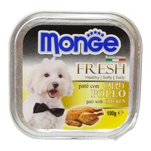 몬지 강아지 간식 100g 캔, 1개, 치킨 100g