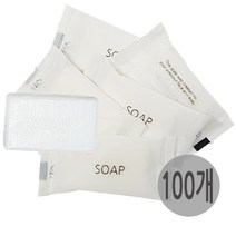 일회용 비누 호텔 객실 미용 10g 숙박 업소용, 100개