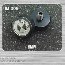 BMW 순정형 번호판가드 비천공 겸용 프레임 롱타입 숏타입 번호판프레임, BMW 번호판볼트, 1개