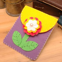 핸디몰 홈메디 동전지갑 만들기(18종)펠트DIY, 플라워