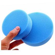 매직코코 스펀지 광택천 스폰지 백업패드 벨크로 찍찍이 폴리싱 샌더기 광택융 폴리셔, 광택 스펀지 5인치(벨크로형)