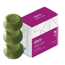 오베오 진화광수 수제 천연비누 버블비누 버블솝(스킨바) 클렌징비누, 100g, 3개