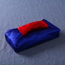 아진보자기 양단겹보자기 - 홍색_남색, 홍색/남색