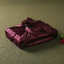 아진보자기 양단홑보자기 - 진자주