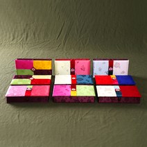 아진보자기 예단함, 진분홍노랑