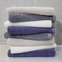 송월타월 160g 딘딘무지수건(10매), 베이지, 1set