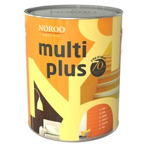 노루페인트 다용도용 친환경 수성페인트 멀티플러스 0.9L 반광, 화이트3